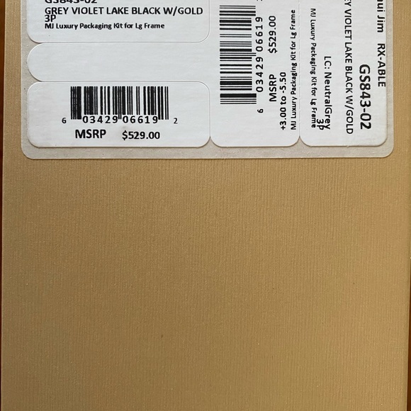 New Maui Jim VIOLET LAKE Polarized Luxury Sunglasses - Picture 11 of 11